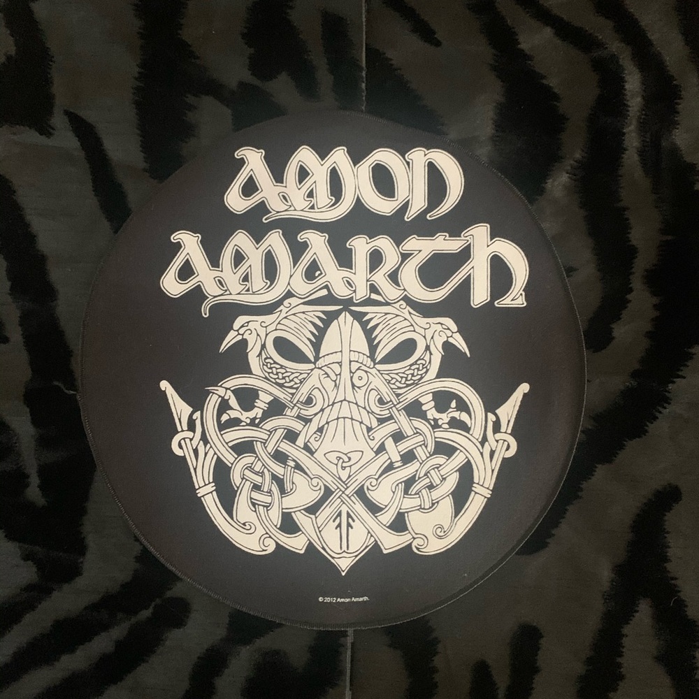 2/$25 Amon Amarth Circle Back Patch
